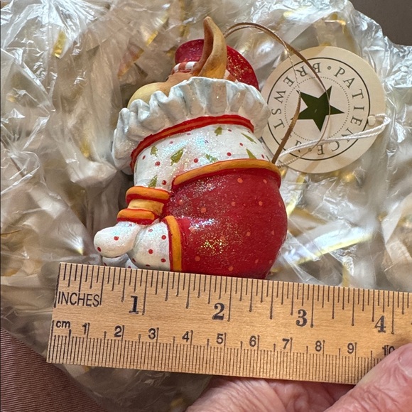 French bulldog Christmas ornament by Patience Brewster. VINTAGE. NWT 🌟 - Picture 8 of 8